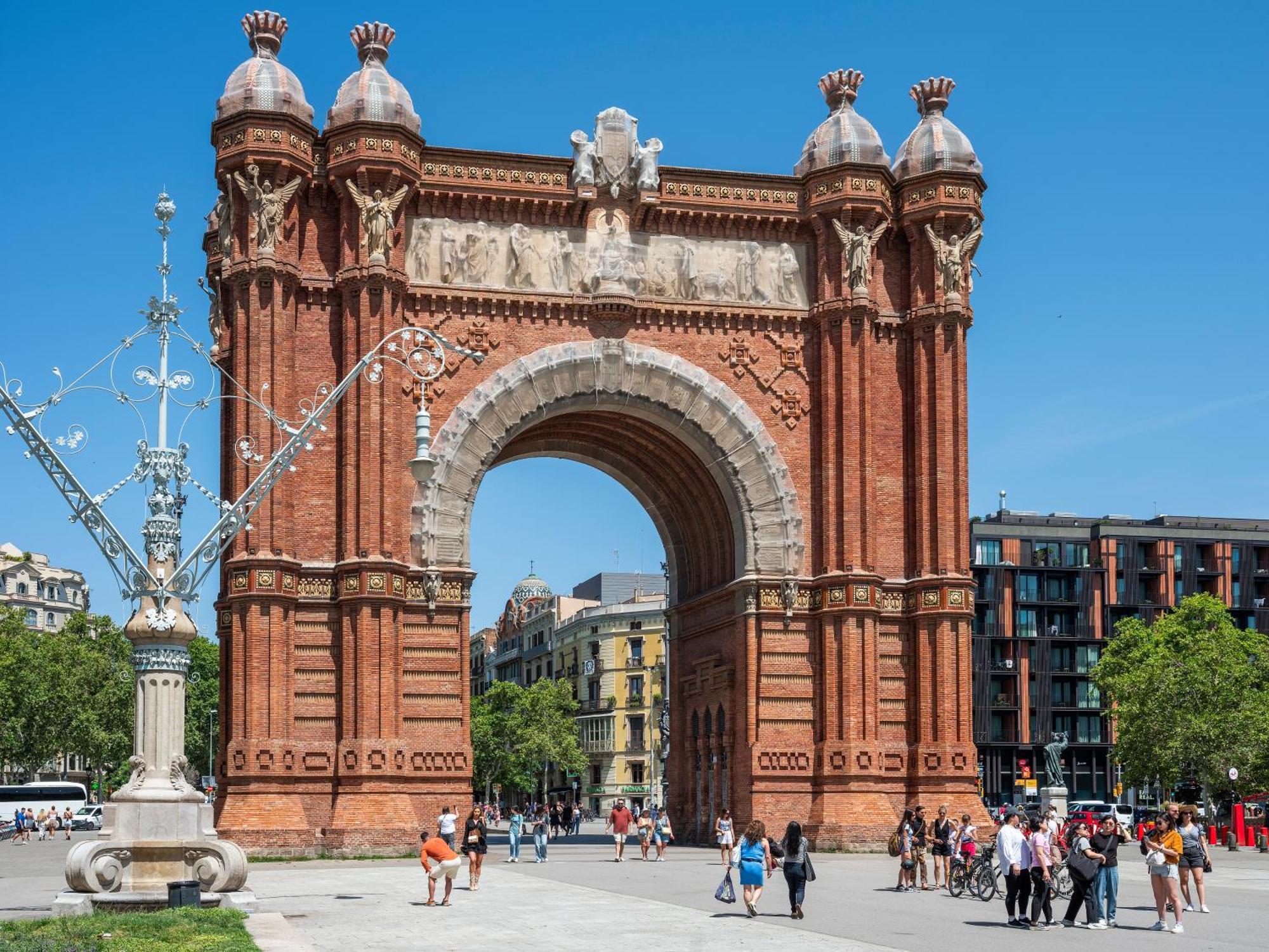 Aspasios Arc De Triomf Apartments Barcelona Exterior foto